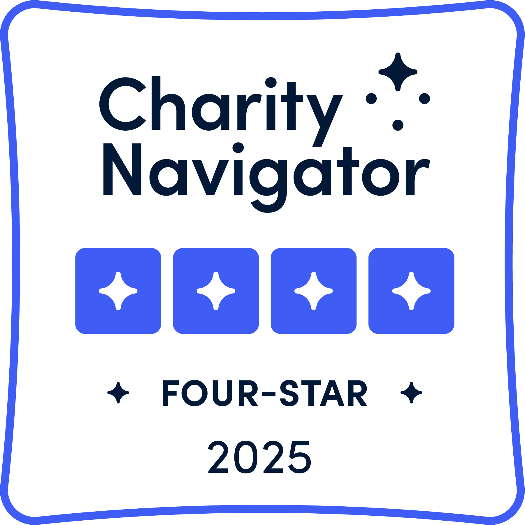 Four Star Rating Badge